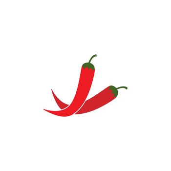  Chili vector icon,illustration  logo design template.