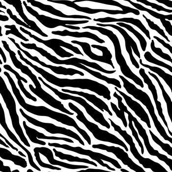 Tiger print. Abstract tiger skin seamless pattern.