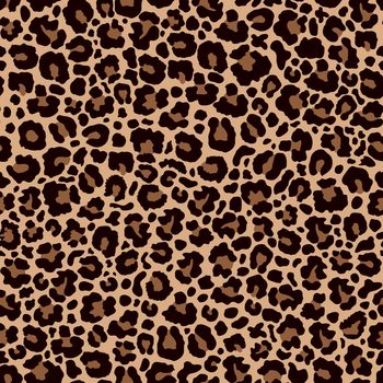 Leopard print. Abstract leopard skin seamless pattern.