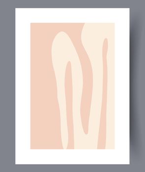 Printable minimalistic wall art paintings. Scandianvian posters or banners for indoors interior design. Abstract wall art bundle. Vector illustration.