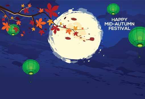you can use happy harvest mid-autumn festival full moon to design banners, posters, backgrounds, ...etc.