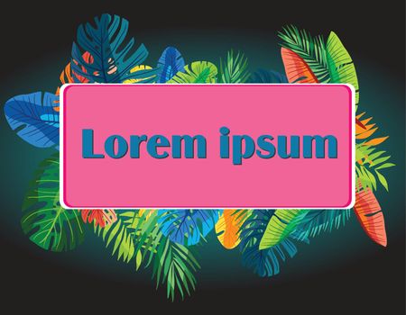 you can use flat summer tropical background to design banners, posters, backgrounds, ...etc.