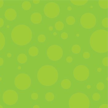 Water drops on green background, Vector Illustration