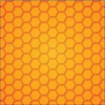 Honeycomb Beehive, Style Vector Background Illustration with cells of beehive.