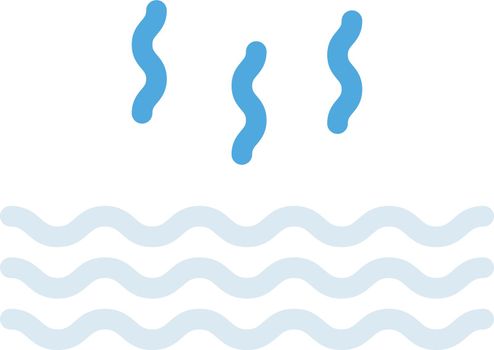 water Vector illustration on a transparent background. Premium quality symmbols. Line Color vector icons for concept and graphic design.