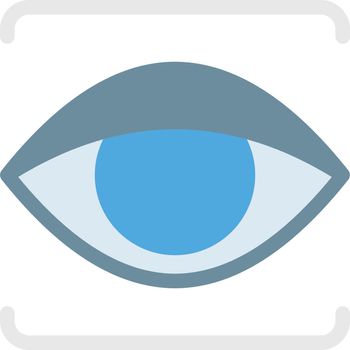 eye Vector illustration on a transparent background. Premium quality symmbols. Line Color vector icons for concept and graphic design.
