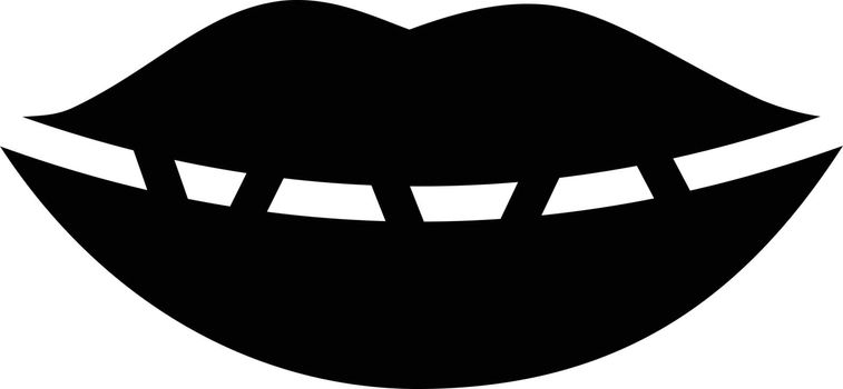 mouth Vector illustration on a transparent background.Premium quality symbols.Glyphs vector icon for concept and graphic design.