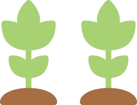plant Vector illustration on a transparent background. Premium quality symbols. Line color vector icon for concept and graphic design.