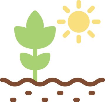 plant Vector illustration on a transparent background. Premium quality symbols. Line color vector icon for concept and graphic design.