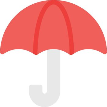 umbrella Vector illustration on a transparent background. Premium quality symmbols. Line Color vector icons for concept and graphic design.