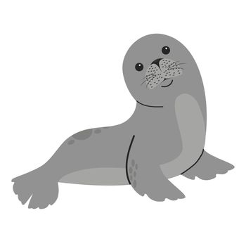 cute Seal animal cartoon vector icon