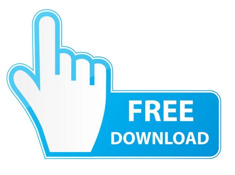 Mouse hand cursor on free download  button vector illustration