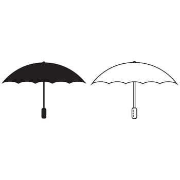 umbrella icon vector illustration symbol design