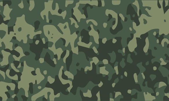 Texture military camouflage army green hunting. Camouflage military background. Vector illustration