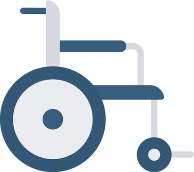 Manual Wheelchair icon vector image. Suitable for mobile application web application and print media.