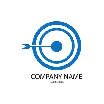 archery icon logo vector design