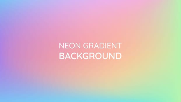 Holographic horizontal cover templates design. Vector blurry gradient abstract background.