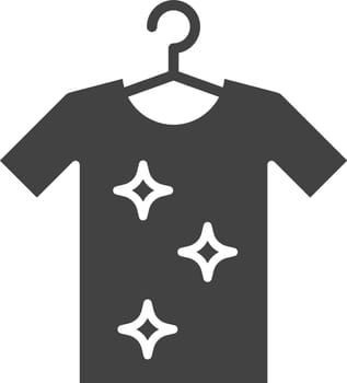 Clean Clothes icon vector image. Suitable for mobile application web application and print media.