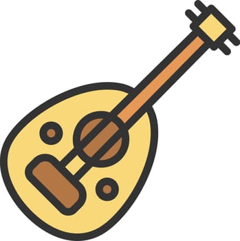 Musical Instrument icon vector image. Suitable for mobile application web application and print media.