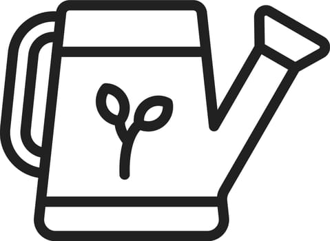 Watering Can Icon image. Suitable for mobile application.