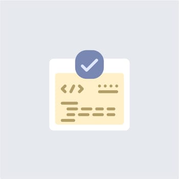 This icon is suitable for topics related to software development, programming, clean code, and so on.