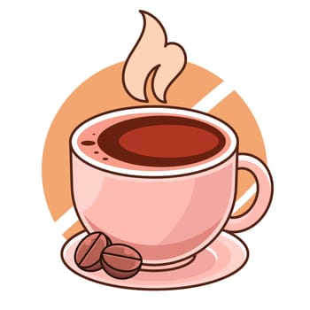 Coffee label , Coffee badge , Coffee logo design logo stock Illustration