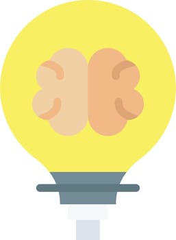 Brainstorm Icon image. Suitable for mobile application.
