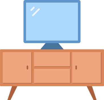 TV Stand Icon image. Suitable for mobile application.