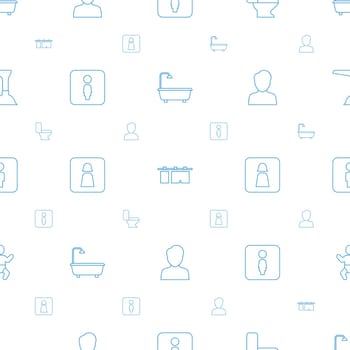 shower,symbol,woman,gender,pattern,icon,sign,isolated,body,wc,white,hygiene,design,vector,man,female,graphic,bathroom,restroom,art,black,equipment,girl,clean,people,washroom,toilet,background,plunger,silhouette,baby,illustration,hanging,male,care,women,cloth