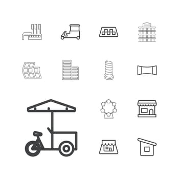 symbol,shop,curved,city,concept,icon,sign,office,carousel,house,building,cart,mode,government,modern,design,vector,element,architecture,set,business,town,center,estate,taxi,store,food,structure,fast,panorama,urban,silhouette,illustration,window,apartment,object