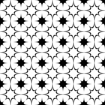fancy,curved,star,line,concept,pattern,arc,white,modern,design,repeat,repeating,motif,decoration,seamless,wallpaper,ornate,thorn,black,monochromatic,abstract,halftone,grid,geometric,monochrome,geometry,arch,octagram