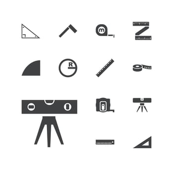 symbol,measuring,education,line,concept,icon,sign,isolated,instrument,ruler,triangle,measurement,white,tape,school,web,flat,design,drawing,construction,angle,vector,set,shape,level,black,length,equipment,tool,measure,size,background,geometric,illustration,circle,object