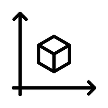 Size icon symbol simple design