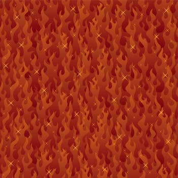 Seamless fire pattern.
No transparency used. Basic (linear) gradients used.

