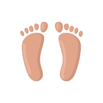 Feet icon clipart avatar logotype isolated vector illustration