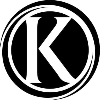 Letter K Modern