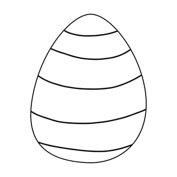 easter egg pattern hunting spring icon element line doodle
