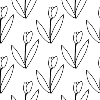 valentine's day flowers garden warm beautiful pattern line doodle coloring