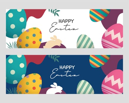 Happy easter egg greeting card background template. Can be used for cover, invitation, ad, wallpaper,flyers, posters, brochure.