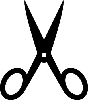 Tailor scissors, cutting fabric cutting stock illustration