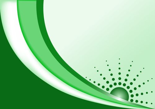 Abstract background green, copy space for text