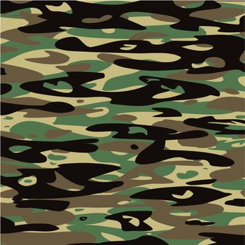vector summer camouflage pattern 