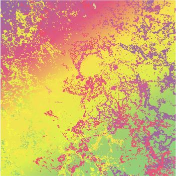 Detailed Grunge Multicolored Background, Abstract Vector Illustration