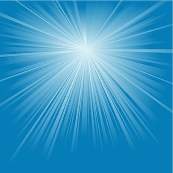 Light Rays - Abstract Background Illustration, Vector