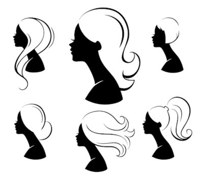 Vector illustration of Beautiful womans