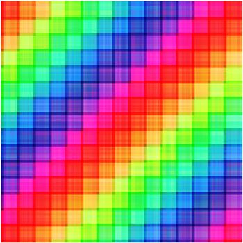 seamless colorful pixelated square pattern