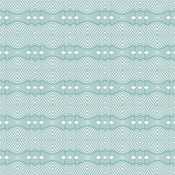 Vector Seamless Illustration of Tangier Grid, Abstract Guilloche Background