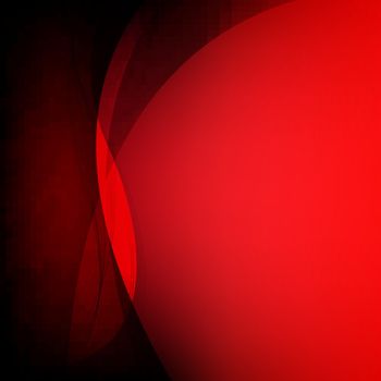 Dark Red Background, With Gradient Mesh, Vector Illustration