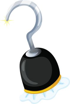 Illustration of a pirate hook