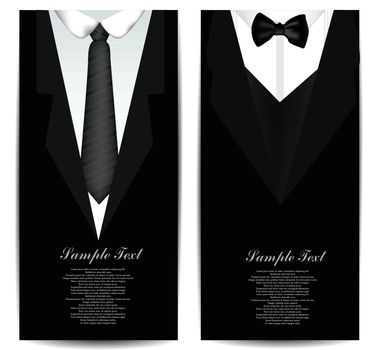 Tie Business cards